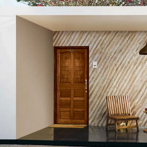 Door wallpaper installation made easy with our expert team