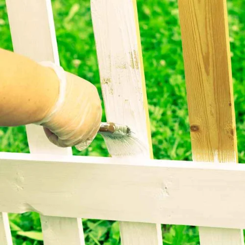 Gorgeous fence color paint ideas for your yard