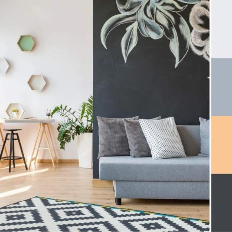 Accent wall painting