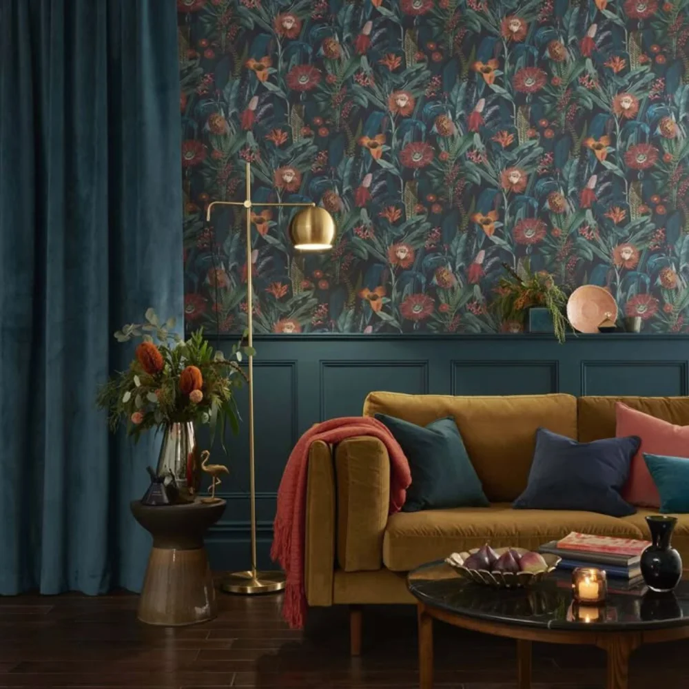 modern lving room wallpaper