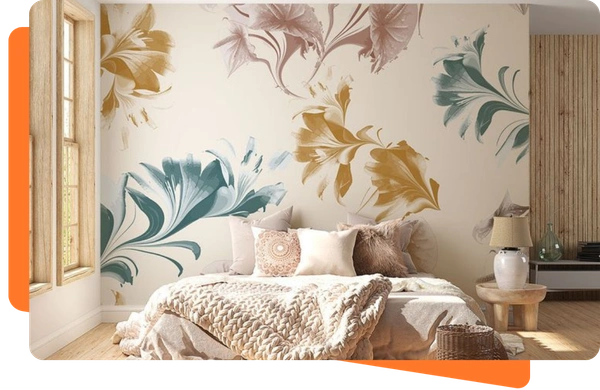 floral wallpaper Dubai