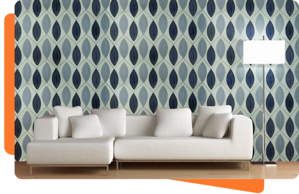 living room wallpaper Dubai