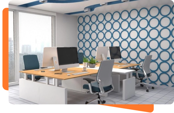 office wallpaper Dubai