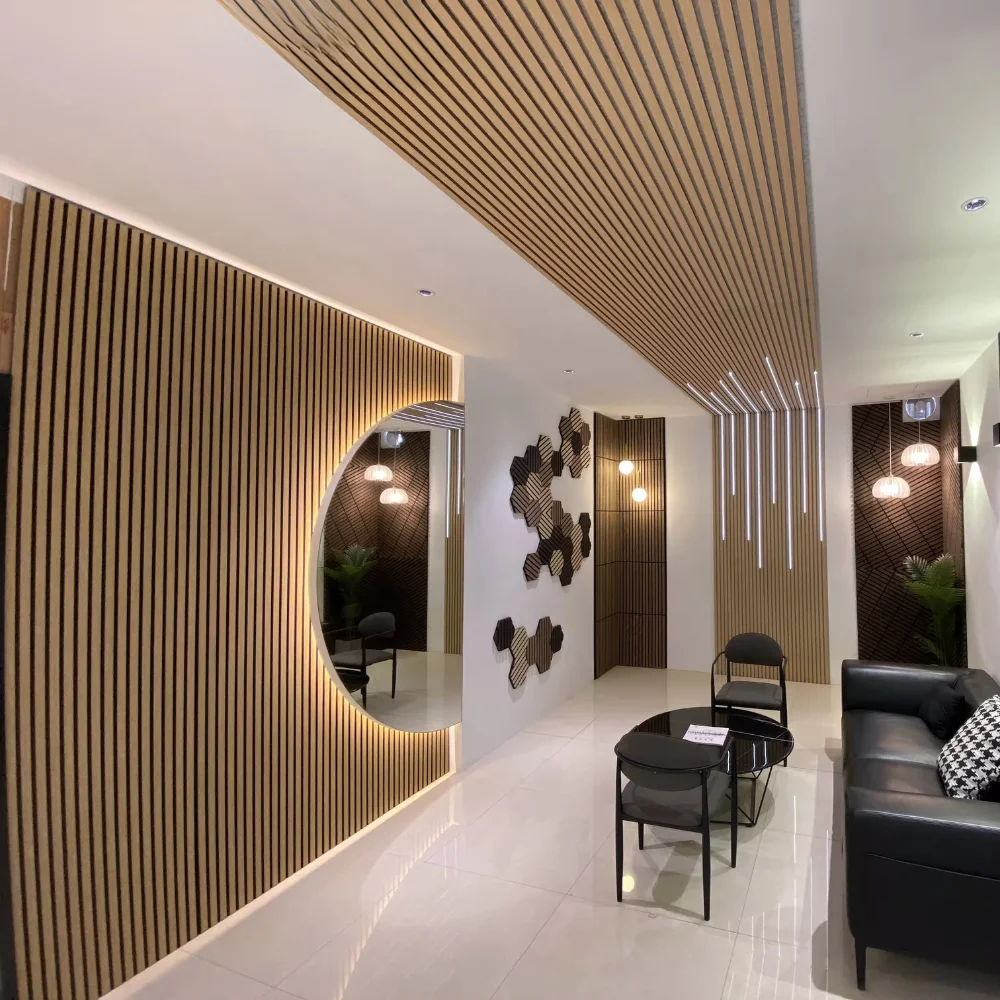 Wooden acoustic MDF panel Dubai