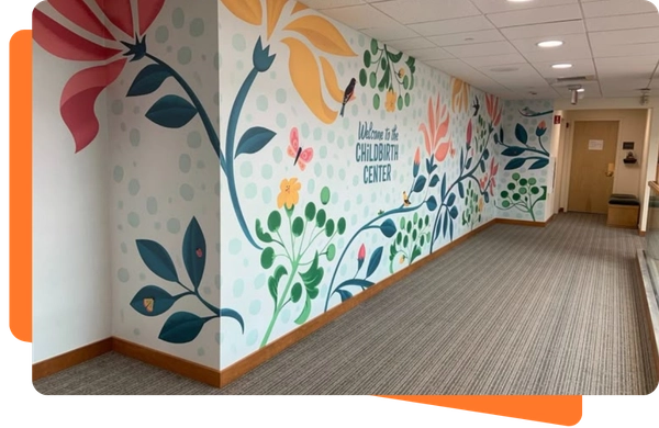 hospital painting dubai