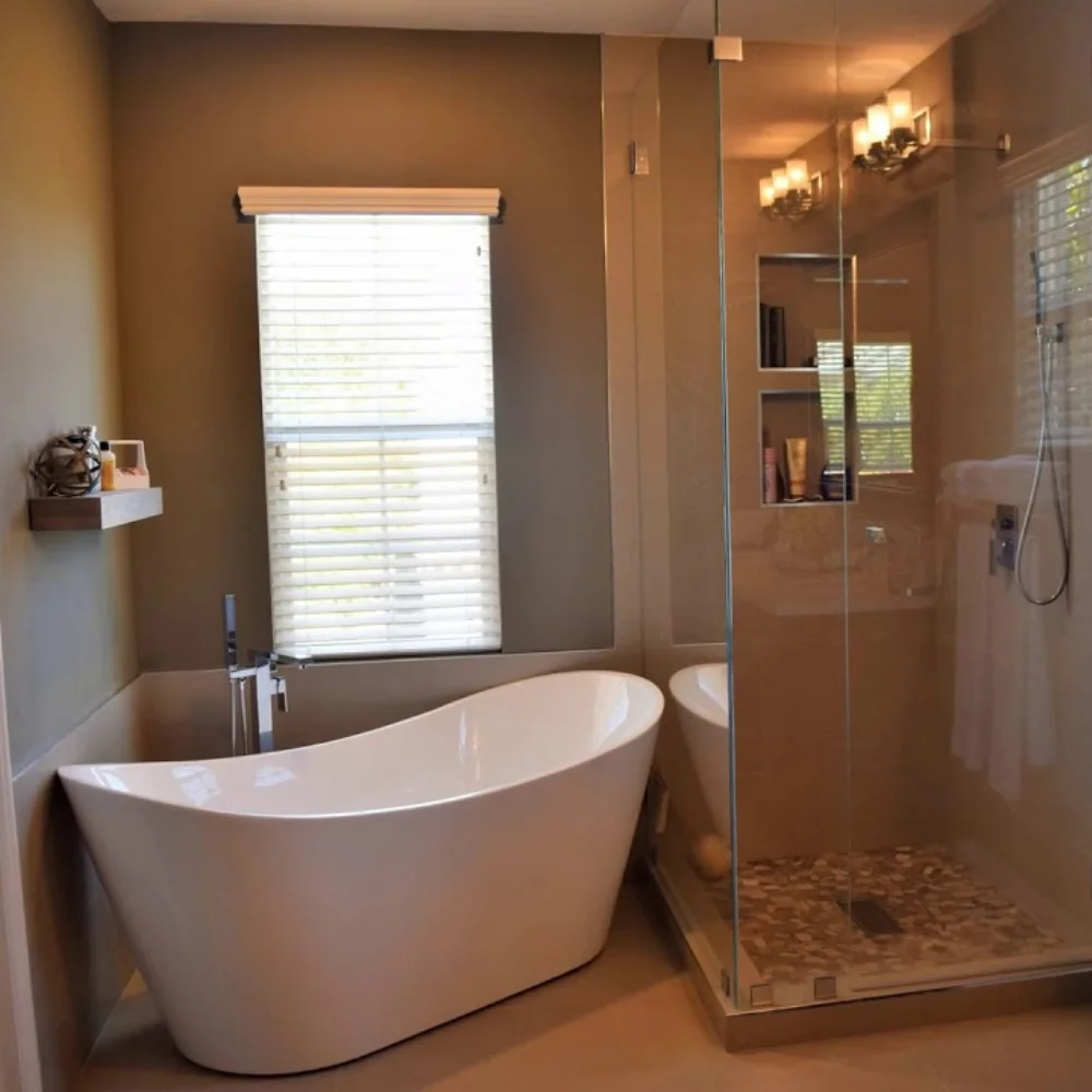 modern bathroom interior Dubai