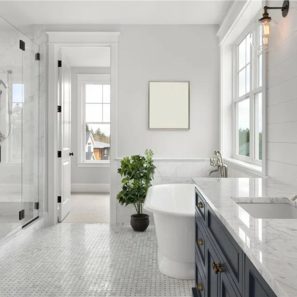 marble bathroom interior Dubai