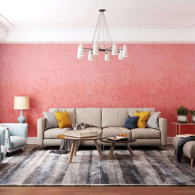 Stucco texture wall finish