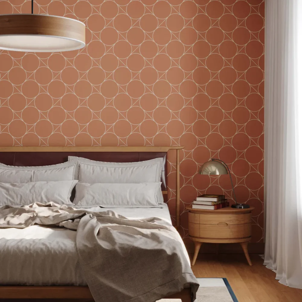 Retro Circles Wallpaper Dubai
