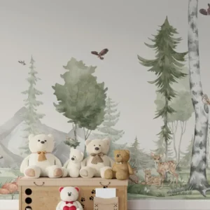 Woodland Friends Wallpaper in Dubai