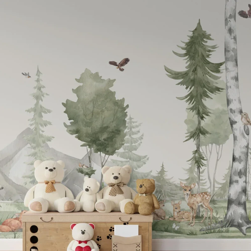Woodland Friends Wallpaper in Dubai