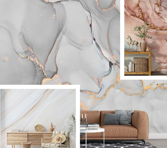 buy marble effect wallpaper Dubai