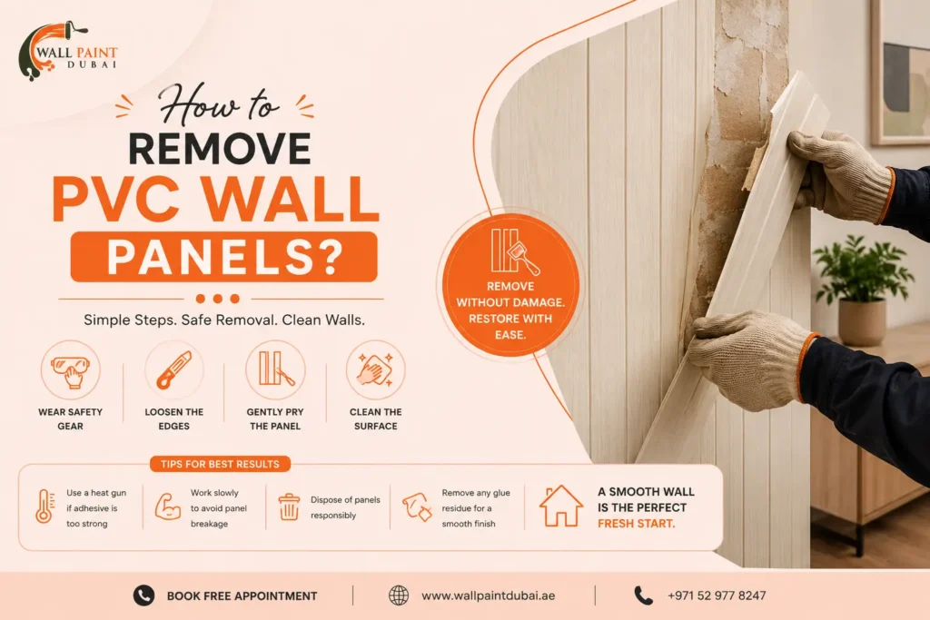 How to Remove PVC Wall Panels dubai