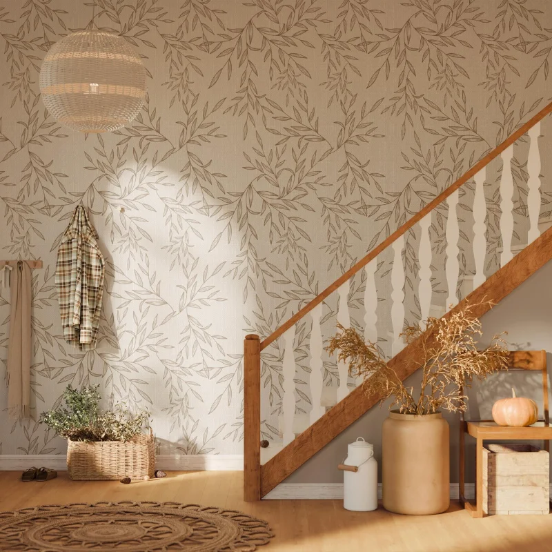 beige wallpaper