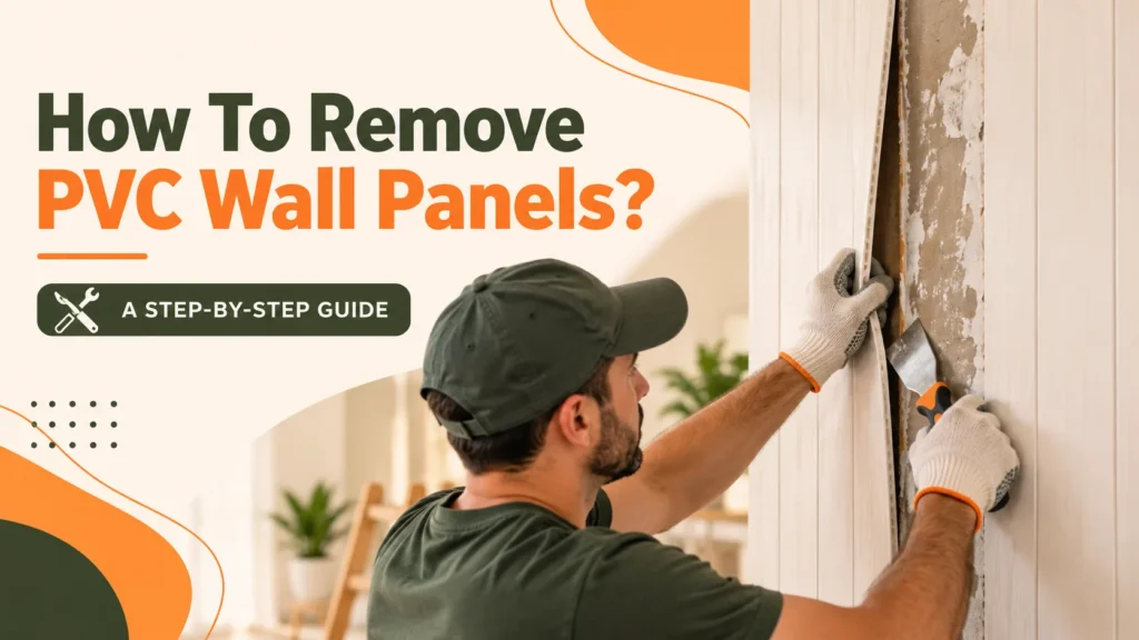 How to Remove PVC Wall Panels?