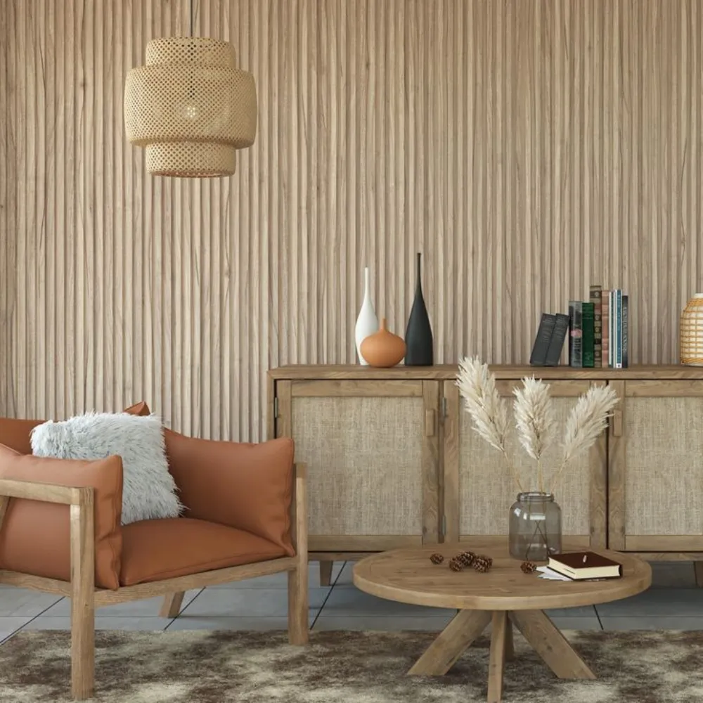 living room Wall Cladding in Dubai