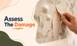 Assess The Wallpaper Damage