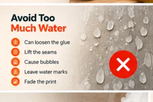 Do Not Use Too Much Water
