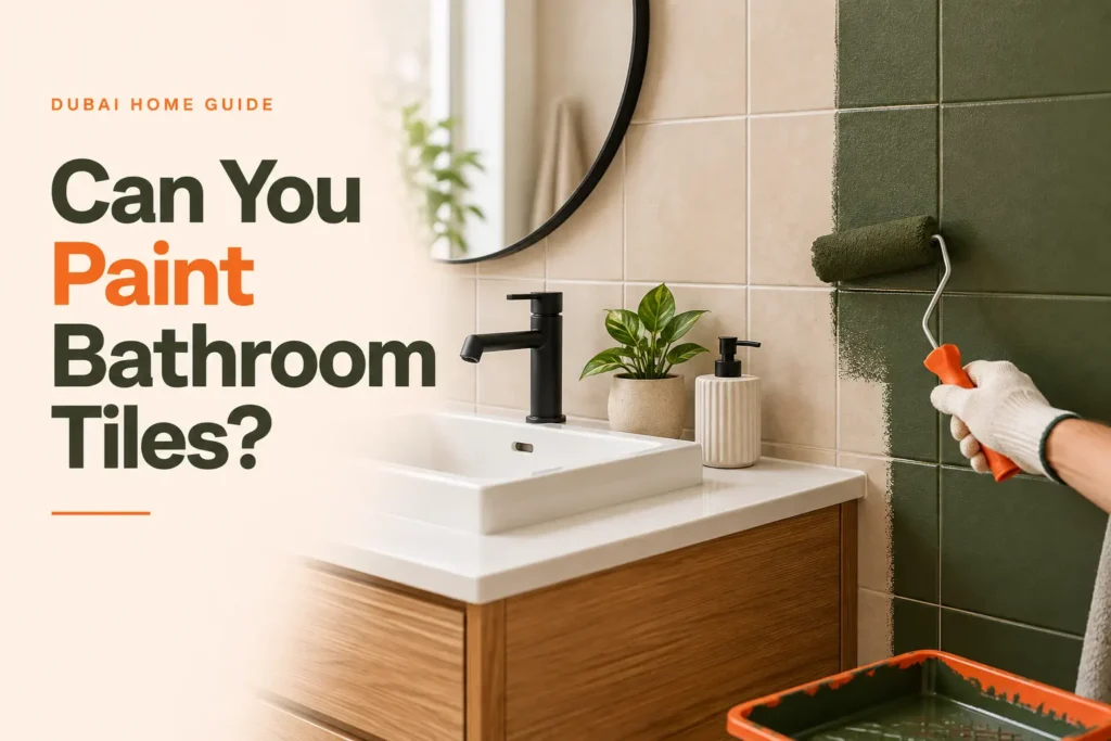 can you paint the bathroom tiles in dubai