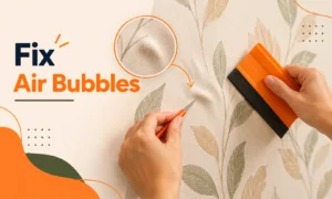 How To Fix Air Bubbles In Wallpapers?