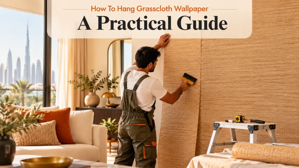 How To Hang Grasscloth Wallpaper?