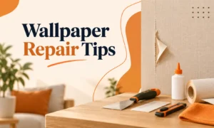 wallpaper repair tipes